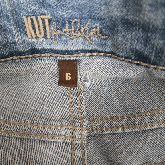 KUT Fron The Cloth Light Wash Jeans size 6 - Picture 7 of 9